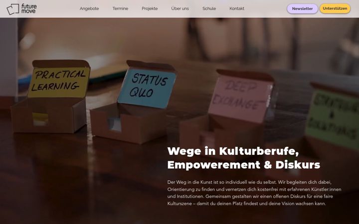 Screenshot of futuremove.eu