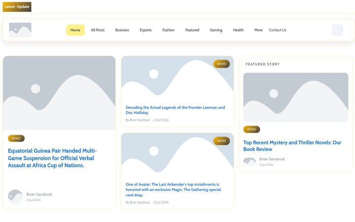 Screenshot of futurepalacedaily.com