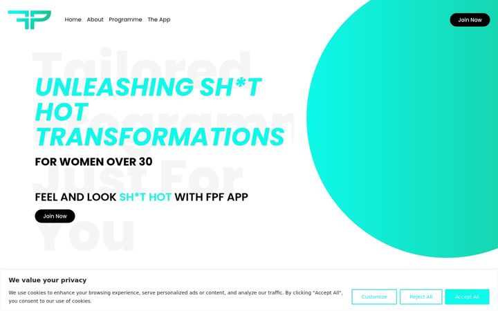 Screenshot of futureprooffitness.co.uk