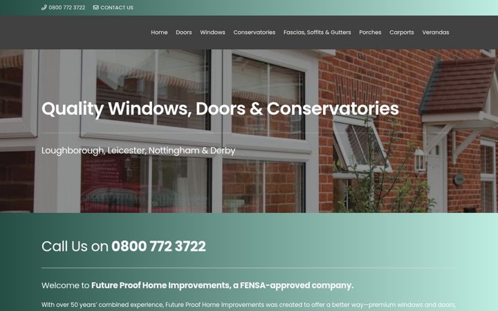 Screenshot di futureproofhomeimprovements.co.uk