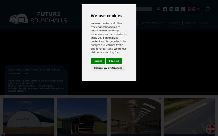Screenshot of futureroundhalls.uk