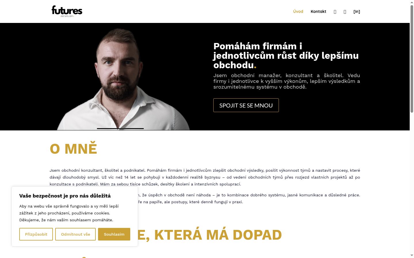 Snimka zaslona bannera za privolu prikazanog prije bilo kakve interakcije