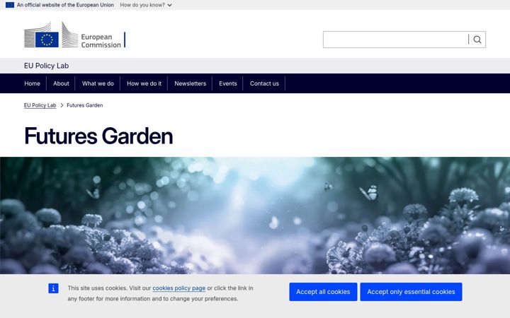 Screenshot of futuresgarden.eu