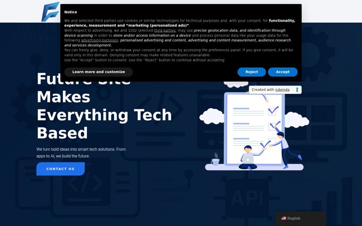 Screenshot of futuresite.it