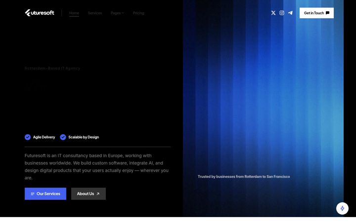 Screenshot of futuresoft.dev