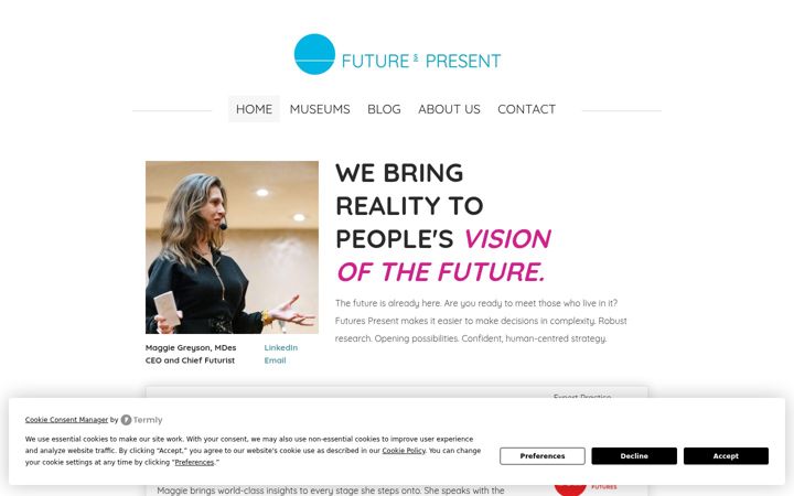 Képernyőkép: futurespresent.com