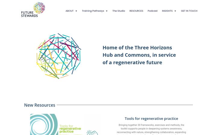 Screenshot of futurestewards.com