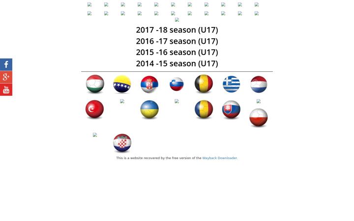 Screenshot of futuretalentscup.com