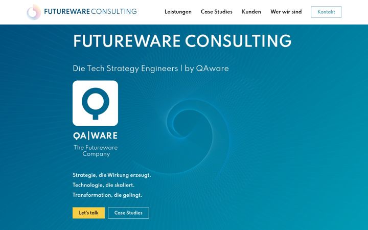 Screenshot of futureware-consulting.de