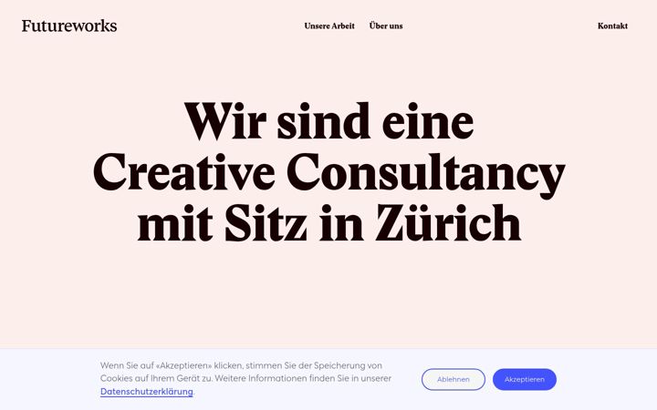Screenshot of futureworks.ch