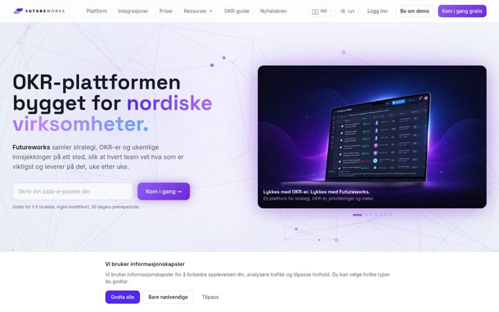 Screenshot of futureworks.no