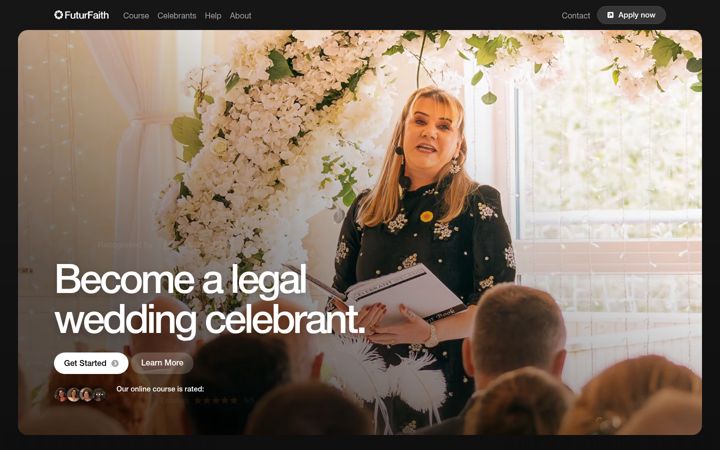 Screenshot of futurfaith.com