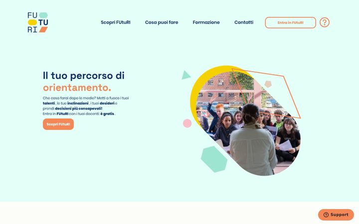 Screenshot of futuri.education