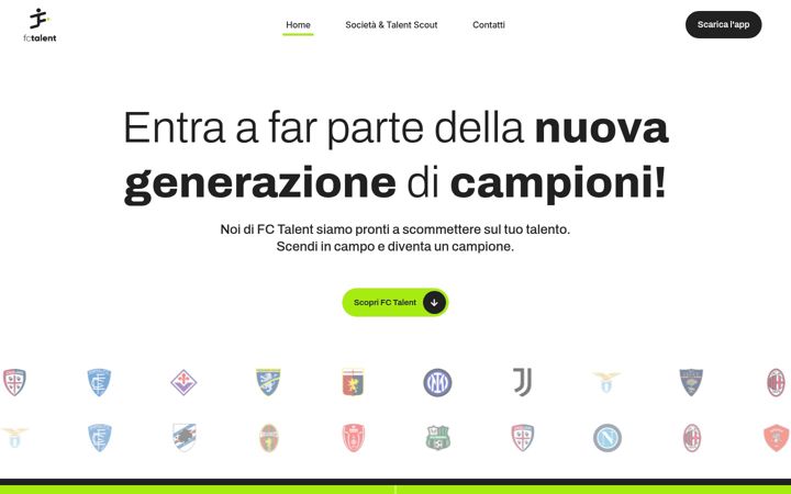Screenshot of futuricampioni.com