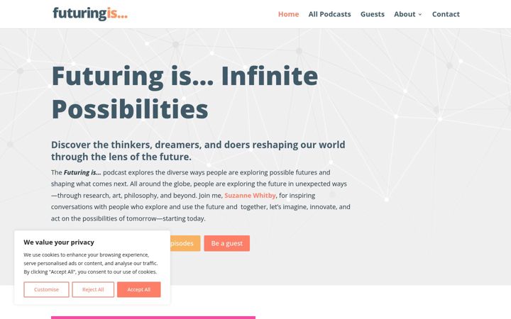 Screenshot of futuringis.com