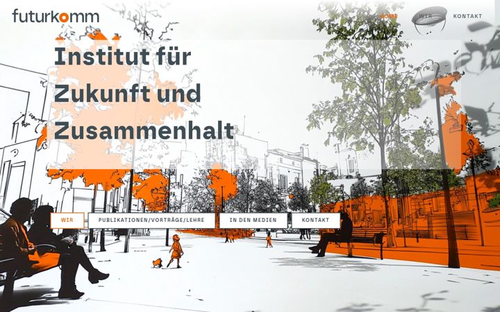 Screenshot of futurkomm.de