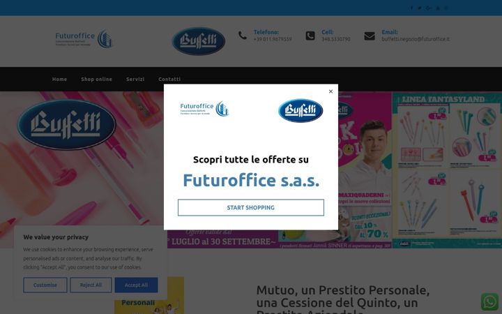 Screenshot of futuroffice.it