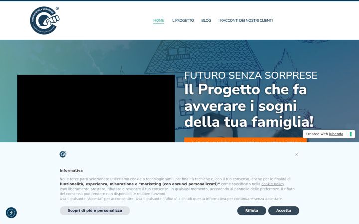 Screenshot of futurosenzasorprese.com