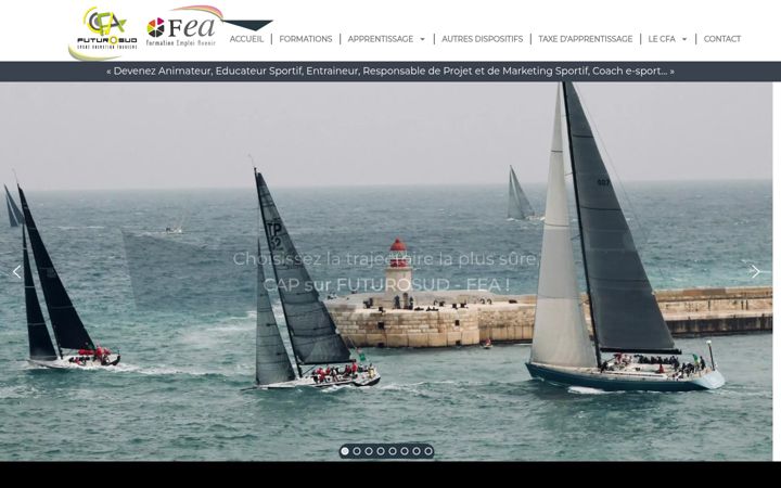 Screenshot of futurosud.org