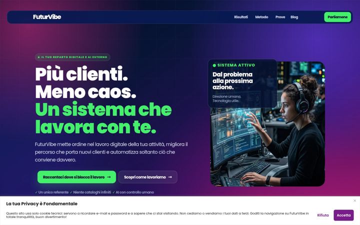 Screenshot of futurvibe.it