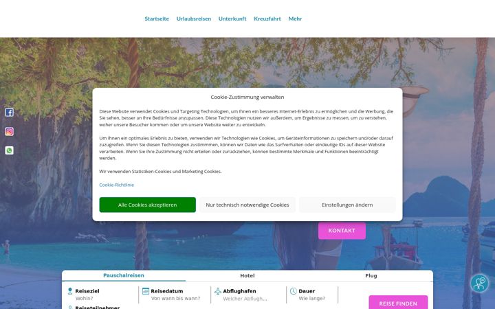 Snímek obrazovky fuw-online.de
