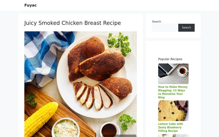 Screenshot of fuyac.com