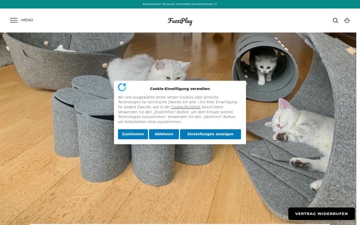 Screenshot of fuzzplay.de