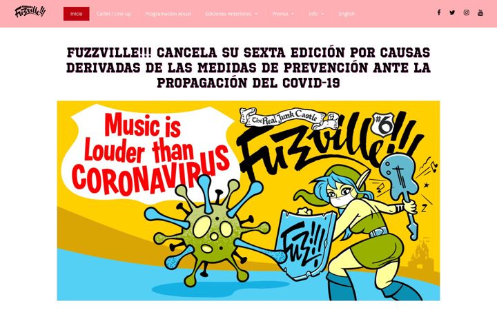 Screenshot of fuzzville.es