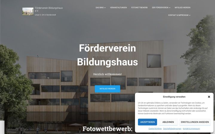 Snímek obrazovky fv-bildungshaus.de