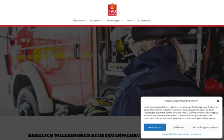 Snímek obrazovky fv-dill.de