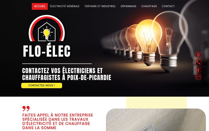 Screenshot of fv-elec80.fr