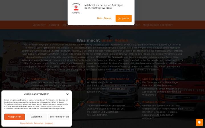 Screenshot ta' fv-ffw-perwenitz.de