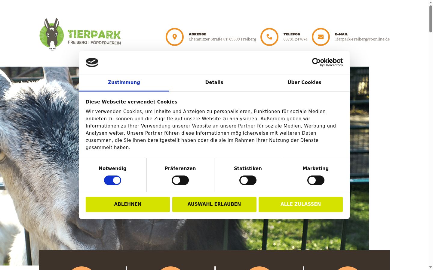 Snímek obrazovky baneru souhlasu zobrazeného před jakoukoli interakcí