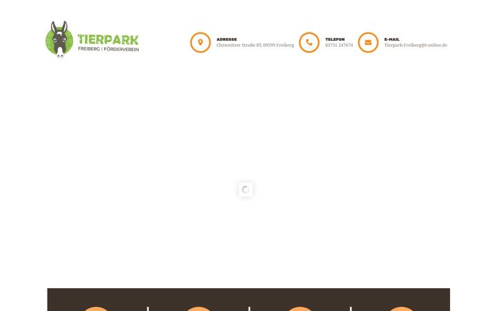 Screenshot ta' fv-freiberger-tierpark.de