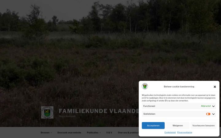 Captura de ecrã de fv-kempen.be