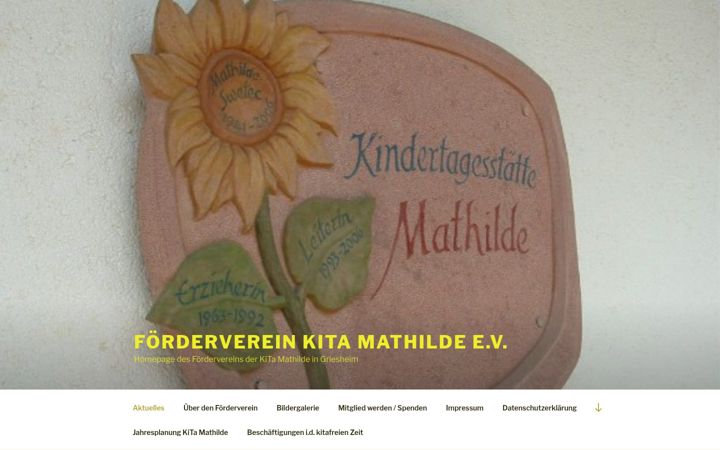 Posnetek zaslona fv-kita-mathilde.de