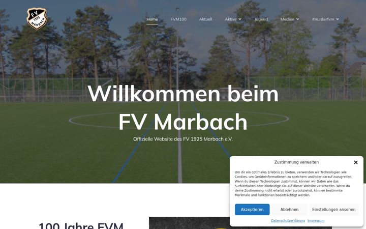 Screenshot ta' fv-marbach.de
