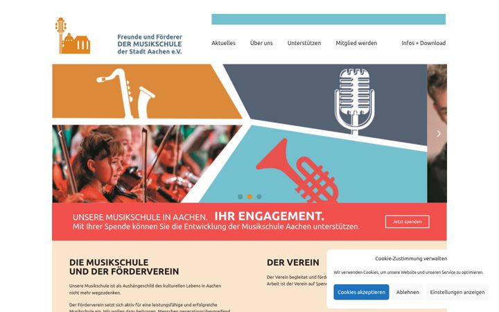 Screenshot of fv-musikschule-aachen.de
