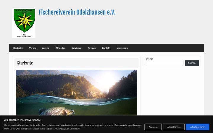 Posnetek zaslona fv-odelzhausen.de