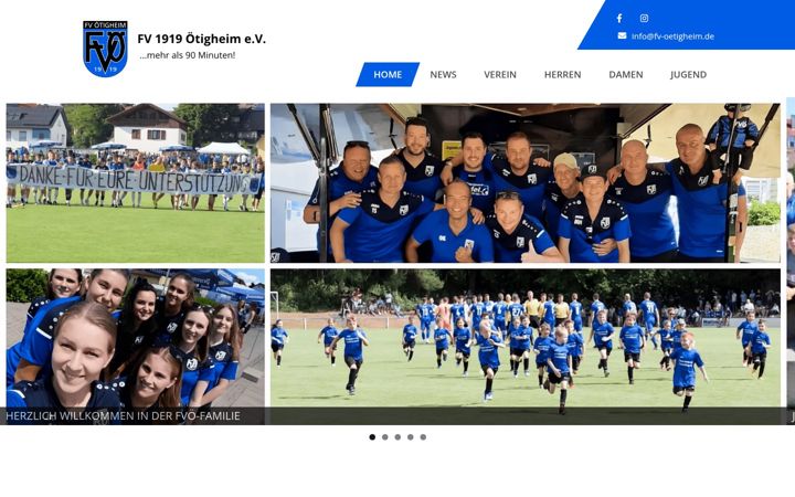 Screenshot ta' fv-oetigheim.de