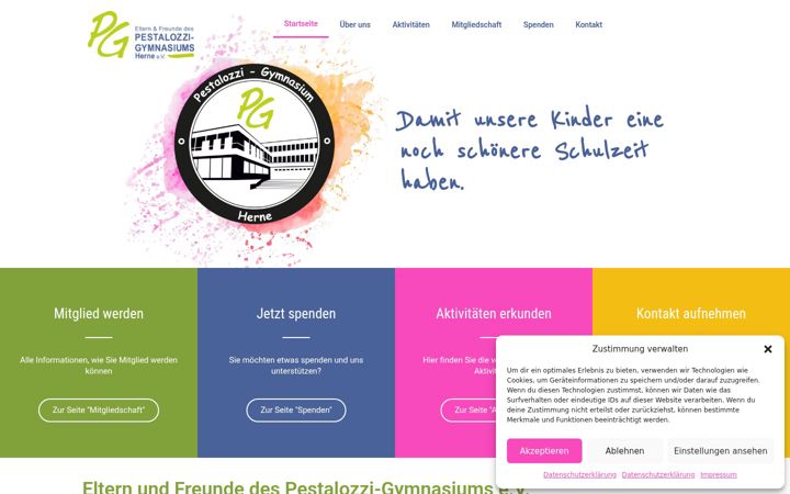Screenshot of fv-pgherne.de