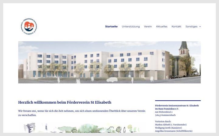 Screenshot ta' fv-st-elisabeth-gm.de