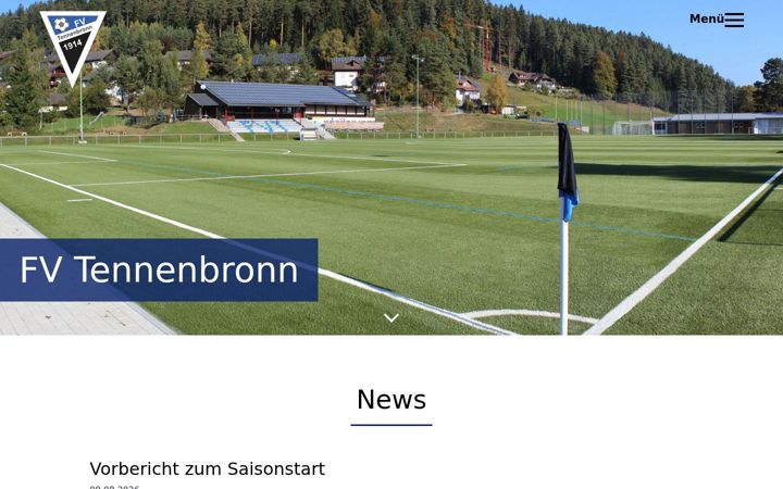 Screenshot of fv-tennenbronn.de