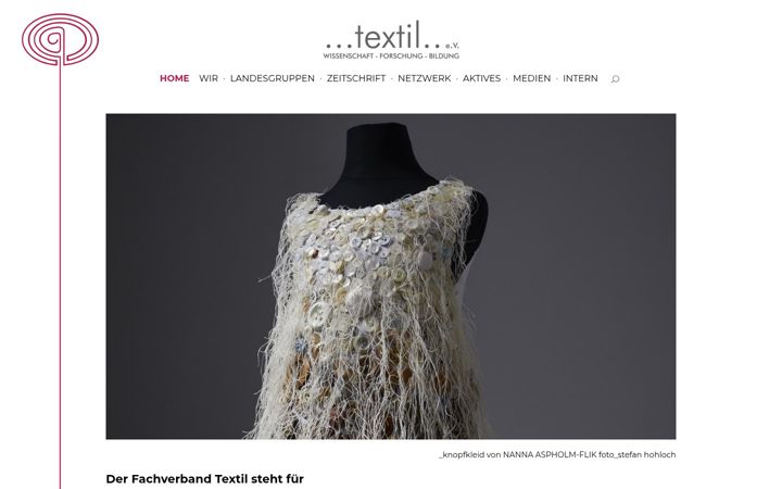 Screenshot of fv-textil.de