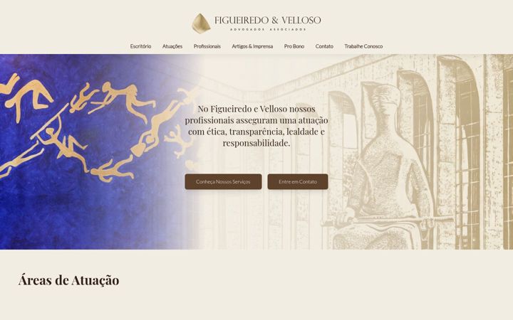 Screenshot of fv.com.br