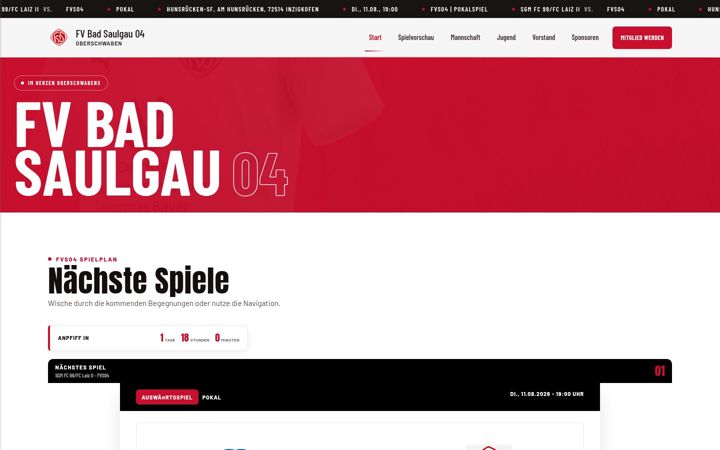 Snímek obrazovky fvbadsaulgau.de