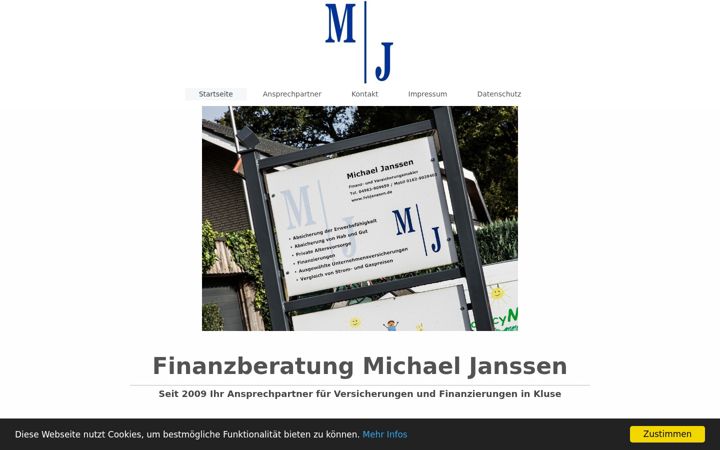 Screenshot of fvbjanssen.de