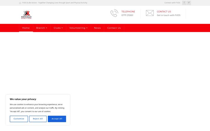 Screenshot of fvds.org.uk