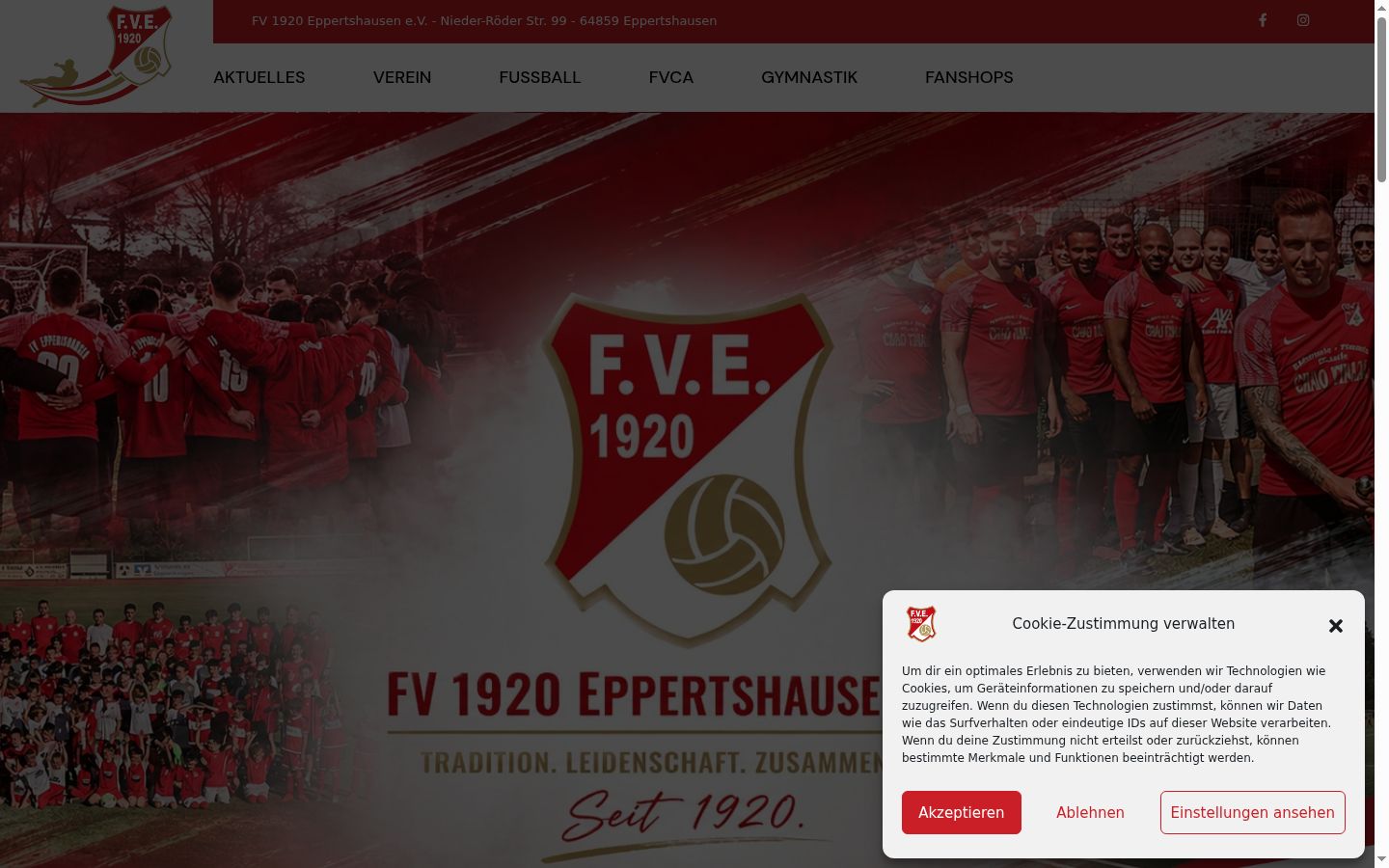 Zrzut ekranu banera zgody wyświetlanego przed jakąkolwiek interakcją