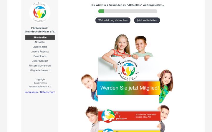 Screenshot of fvgpsmaar.de